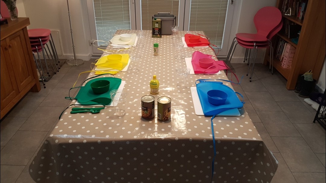 Children’s parties ideas – Pizzas/Afternoon Tea